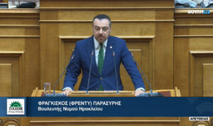 Κατάρρευση δρόμου στις Γούβες: Τη στήριξη του Δήμου Χερσονήσου ζήτησε ο Φραγκίσκος Παρασύρης
