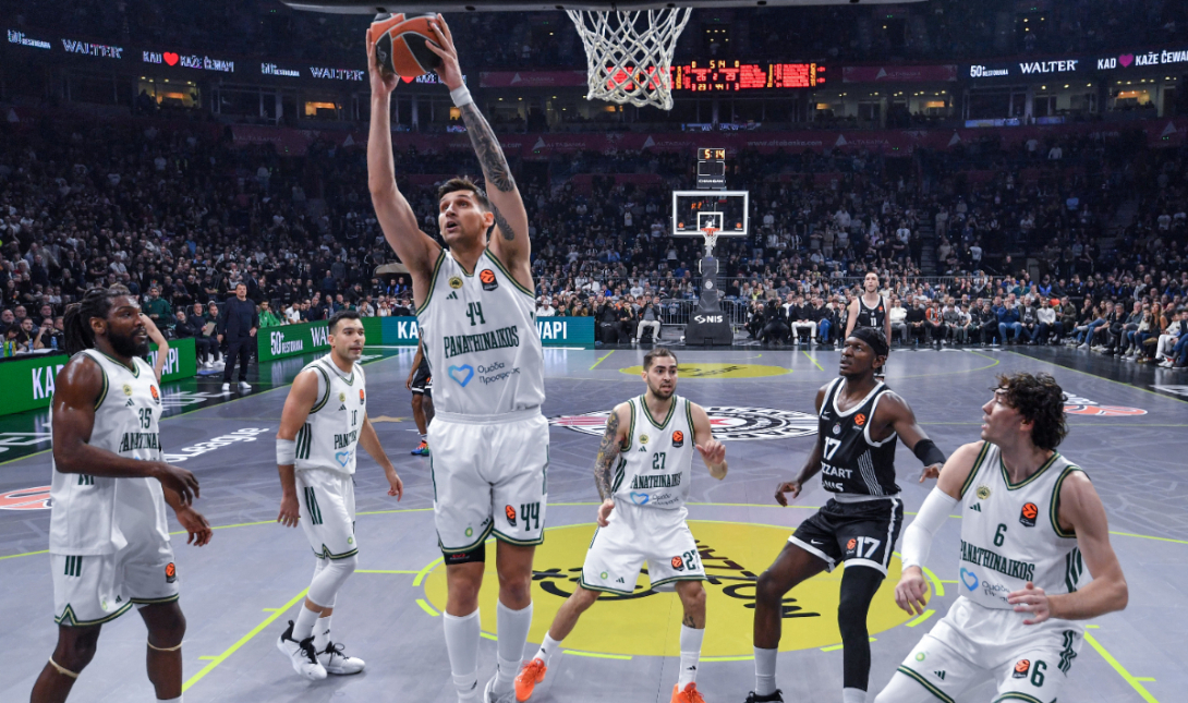 Euroleague: Ήττα αμαχητί στο Βελιγράδι ο Παναθηναϊκός, 78-62 από την Παρτίζαν