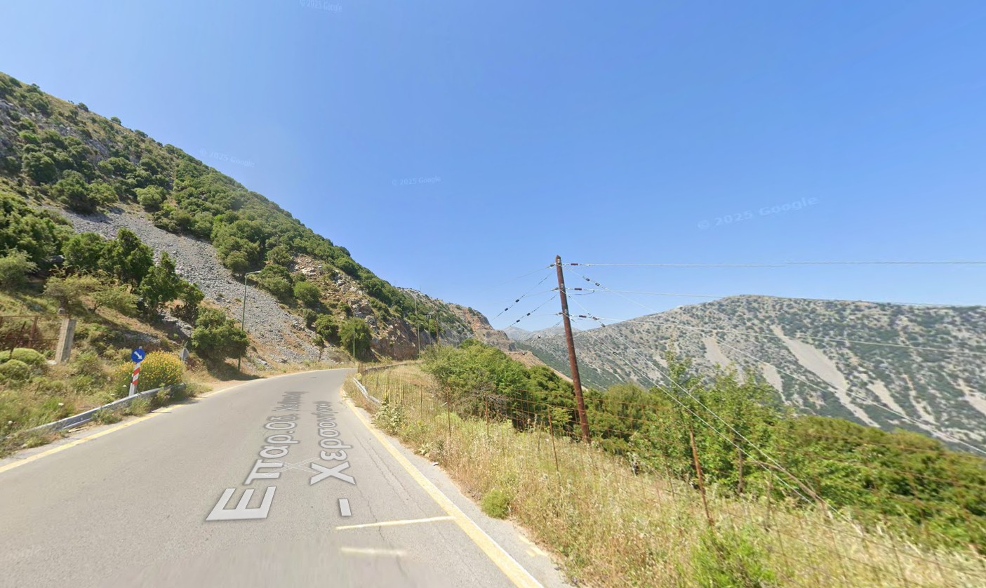 δρόμος Οροπέδιο τούνελ