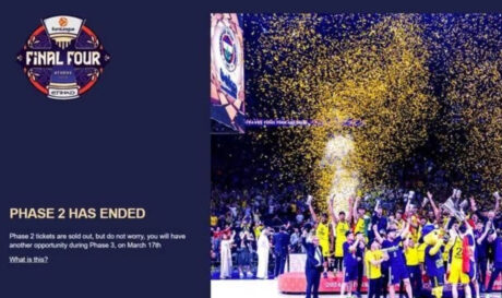 Euroleague: Νέο sold out μέσα σε λίγα λεπτά για το Final 4 της Αθήνας