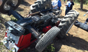 Τραγωδία στη Θεσσαλονίκη με 60χρονο νεκρό από εκτροπή τρακτέρ