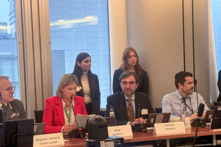 Αλεξάκης Βρυξέλλες εκδηλωση λιμάνια