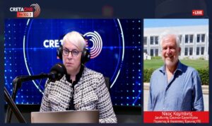 Καμπάνης στο Cretaone 102,3: «Η παραλία δεν είναι δεδομένη: Η διάβρωση απειλεί ασφάλεια και τουρισμό»