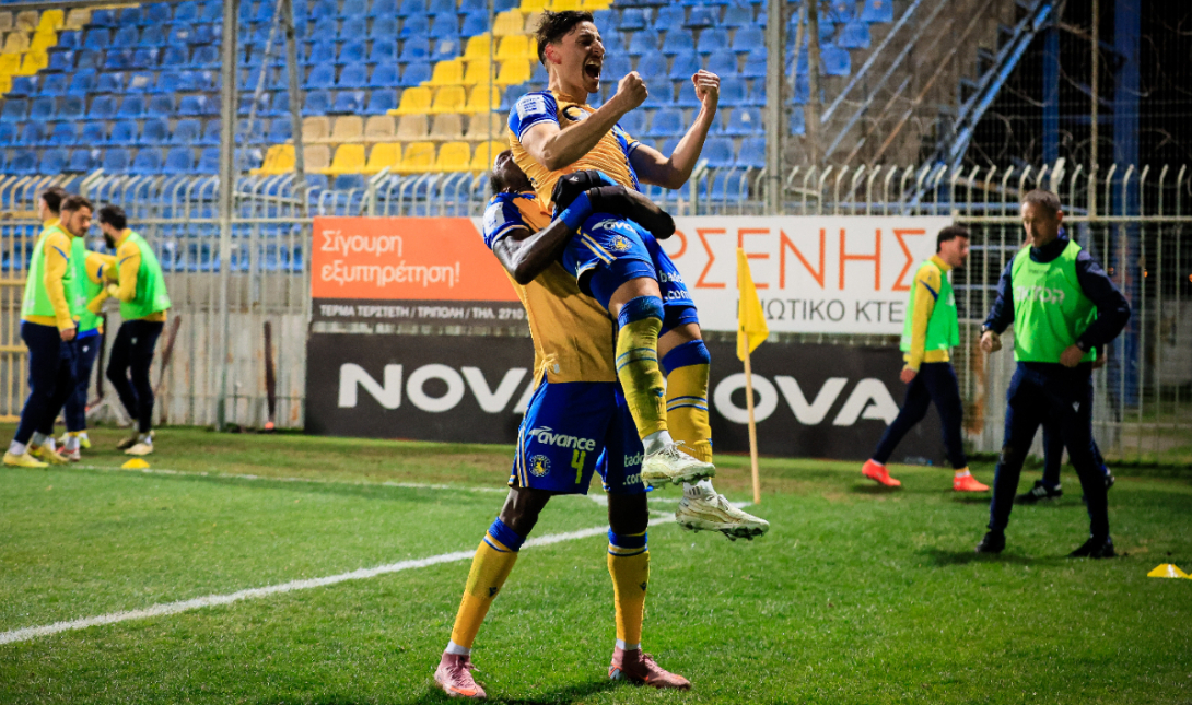 Asteras AKTOR: Νίκη-ανακούφιση με 2-0 επί του Βόλου