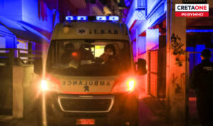 Ρέθυμνο: Νέο σοβαρό τροχαίο ατύχημα – Αυτοκίνητο πέρασε στο αντίθετο ρεύμα και έπεσε πάνω σε κολώνα