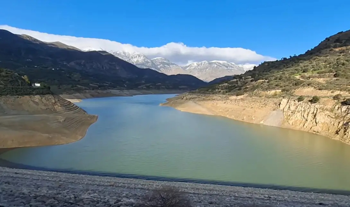 Φράγμα Φανερωμένης: Σημαντική άνοδος της στάθμης μετά τις βροχοπτώσεις