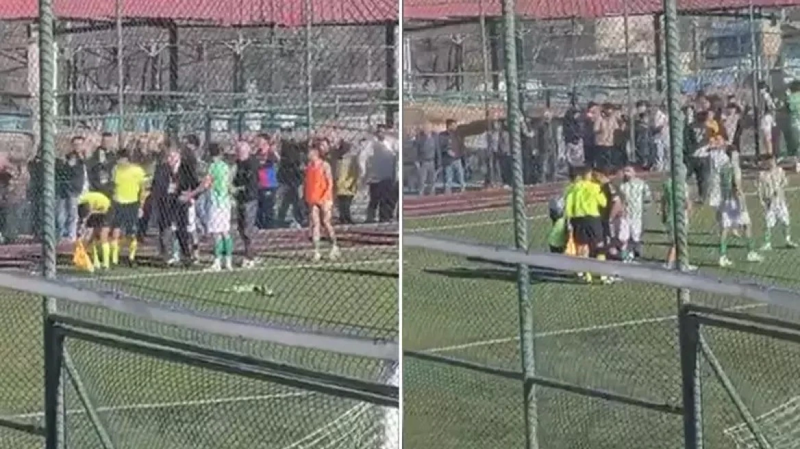 Απίστευτο περιστατικό στην Τουρκία: Πέταξαν… πατίνι σε διαιτητή – Τη γλίτωσε με τραυματισμό στο φρύδι