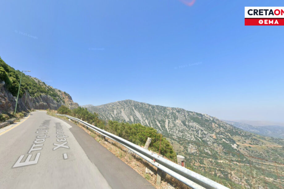 Οροπέδιο Λασιθίου δρόμος τούνελ