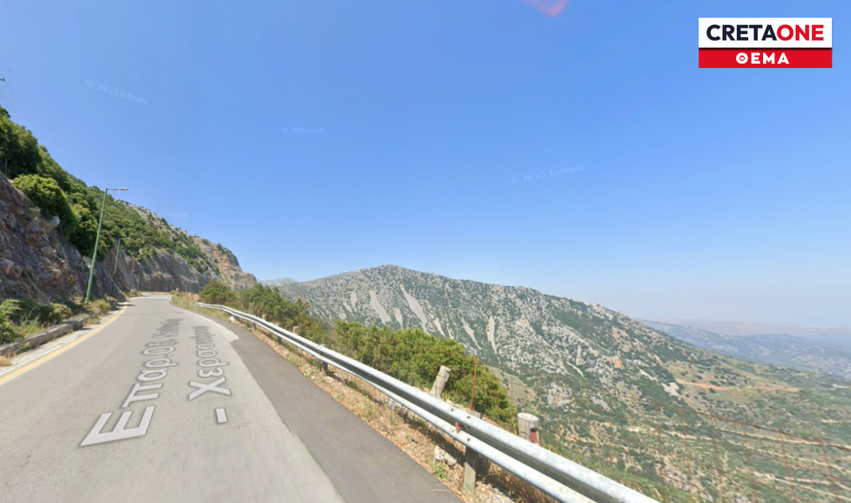 Οροπέδιο Λασιθίου δρόμος τούνελ