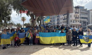 Το Ηράκλειο στους δρόμους για την Ουκρανία – 4 χρόνια από την έναρξη του πολέμου