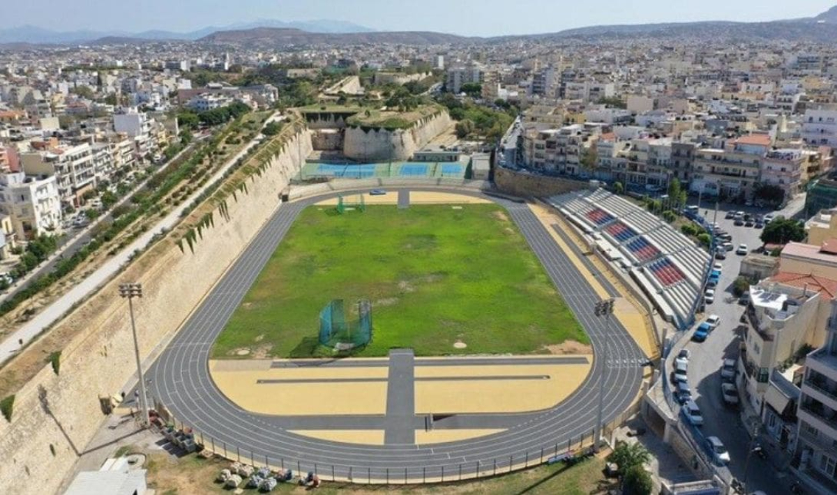 Ηράκλειο: Κλειστό το στάδιο Ελευθερίας λόγω εργασιών