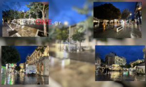 Άδειο το Ηράκλειο ανήμερα Τσικνοπέμπτης – Εικόνες που θυμίζουν εποχές “καραντίνας