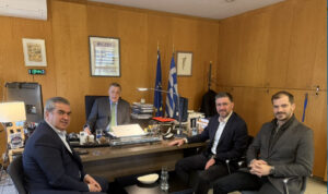 Η χάραξη του ΒΟΑΚ στο τμήμα Ηράκλειο–Γάζι στο επίκεντρο συνάντησης του Μενέλαου Μποκέα με την ηγεσία του Υπουργείου Υποδομών