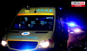 Κρήτη: Δύο τροχαία με διαφορά λίγων ωρών στα Χανιά