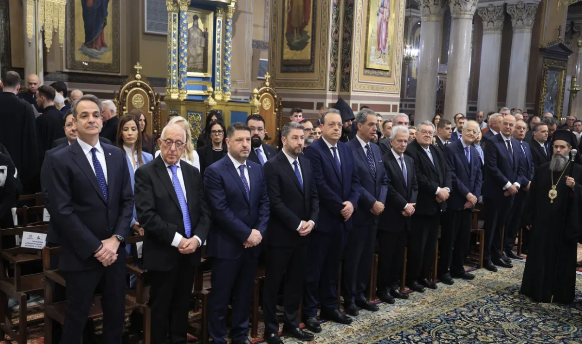 Παρουσία Τασούλα και Μητσοτάκη η δοξολογία για την 25η Μαρτίου