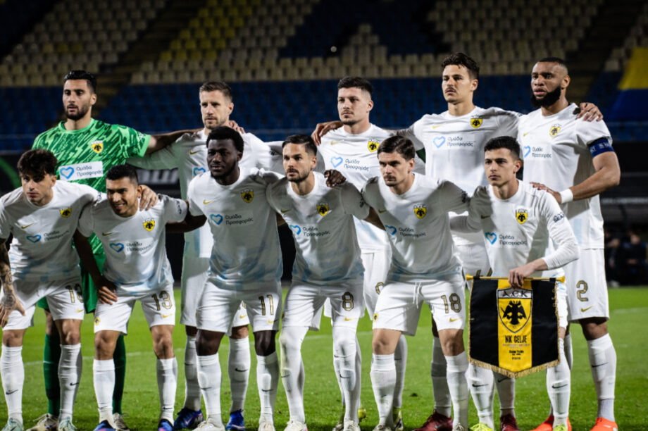 ΑΕΚ ομαδική με Τσέλιε