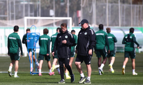 Μπενίτεθ προπόνηση Παναθηναϊκός