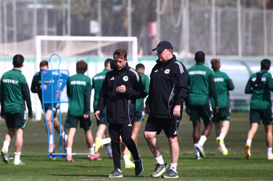 Μπενίτεθ προπόνηση Παναθηναϊκός