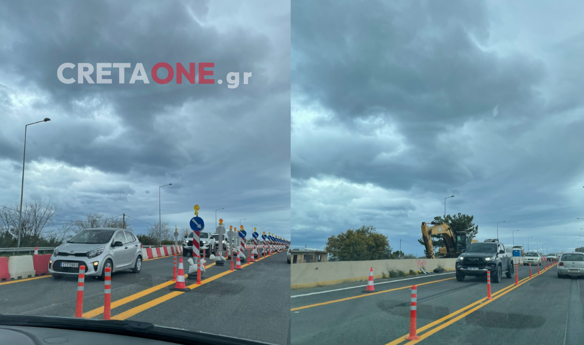 Κυκλοφοριακές ρυθμίσεις στον ΒΟΑΚ λόγω έργων – Φωτογραφίες