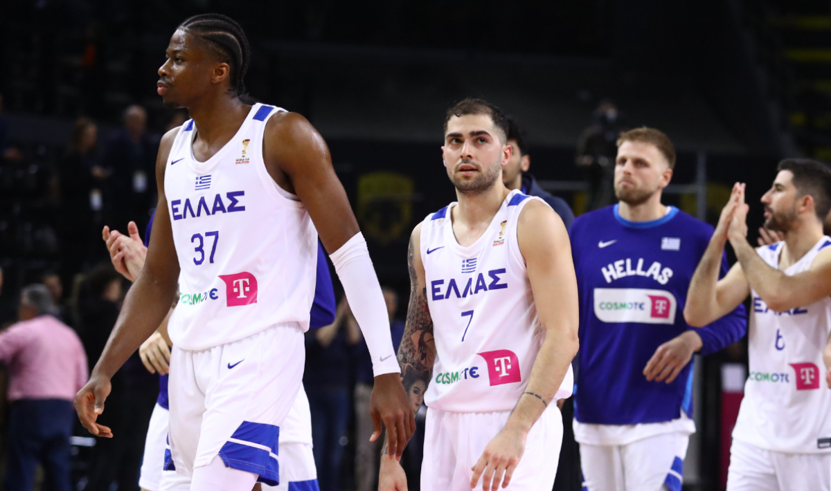 Κώστας Αντετοκούνμπο Τολιόπουλος Εθνική Μπάσκετ ΝΕΟ