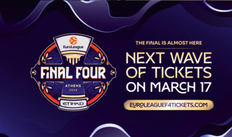 Euroleague: Άρχισε η 3η φάση πώλησης εισιτηρίων του Final 4 της Αθήνας