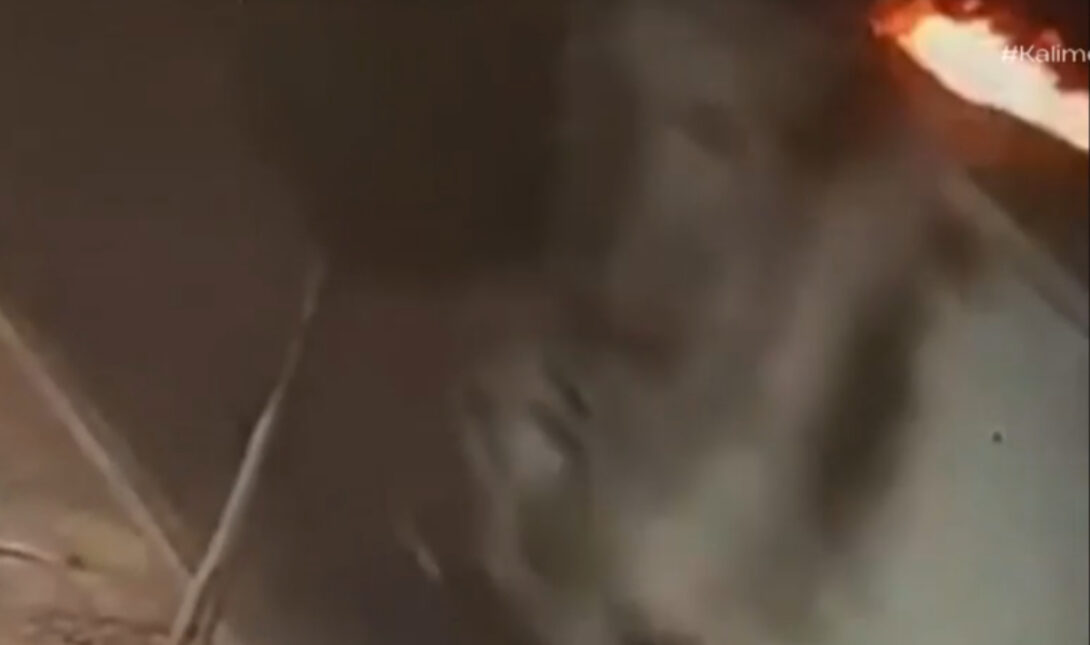 Άγιος Δημήτριος: Φωτιά εν κινήσει σε απορριμματοφόρο! (βίντεο)