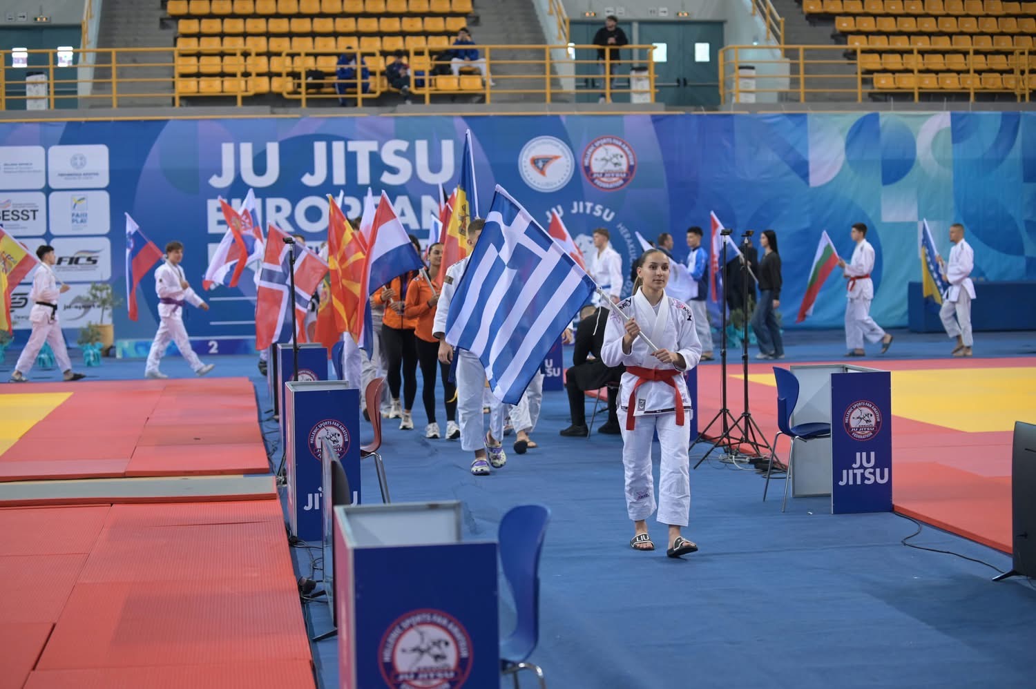 Ηράκλειο: Εντυπωσιακή η τελετή έναρξης για το Ευρωπαϊκό Πρωτάθλημα Ju Jitsu 2026 στο Κλειστό Γυμναστήριο Νέας Αλικαρνασσού (φώτο)