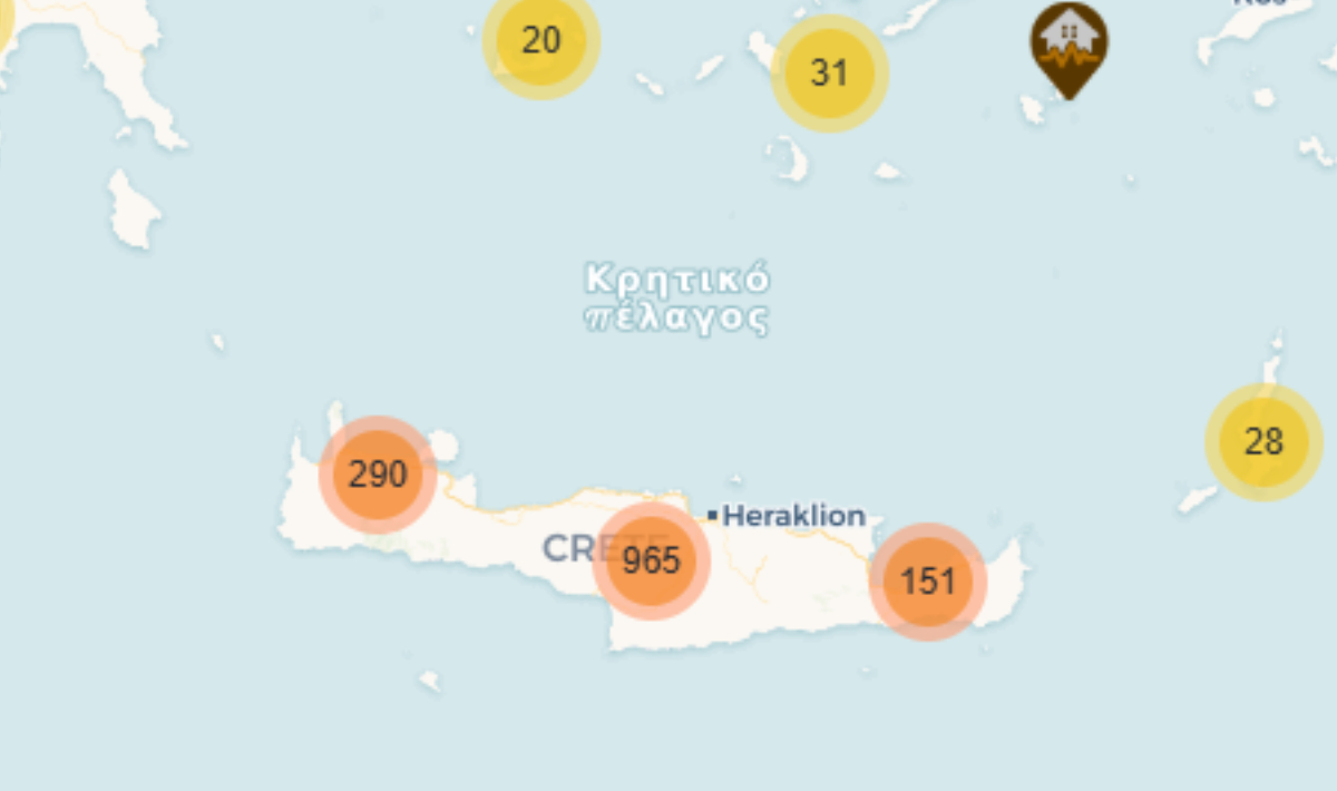 Πού υπάρχουν καταφύγια στην Ελλάδα – Ποια είναι στην Κρήτη (χάρτης)