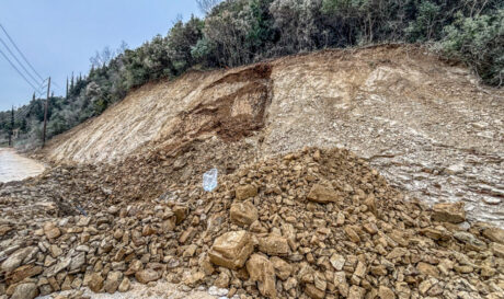 Κατολίσθηση δυστύχημα