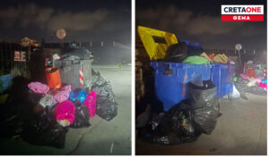 «Πνιγμένη» στα σκουπίδια η περιοχή Κορώνη Μαγαρά στο Ηράκλειο (φωτογραφίες)