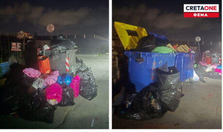 Πνιγμένη στα σκουπίδια η περιοχή Κορώνη Μαγαρά στο Ηράκλειο (φωτογραφίες)