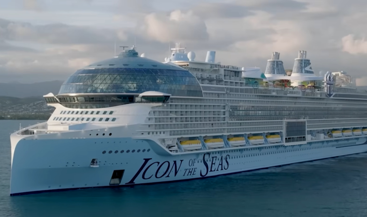 Icon of the Seas: Το μεγαλύτερο κρουαζιερόπλοιο που κατασκευάστηκε ποτέ (βίντεο)
