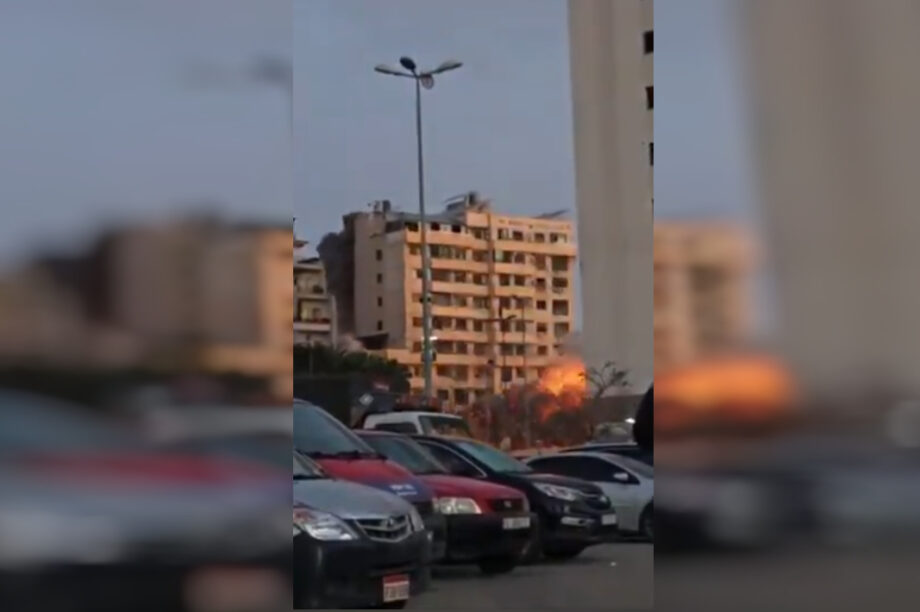 Βηρυτός: Η στιγμή κατάρρευσης πολυώροφου κτήριου έπειτα από ισραηλινό βομβαρδισμό (βίντεο)