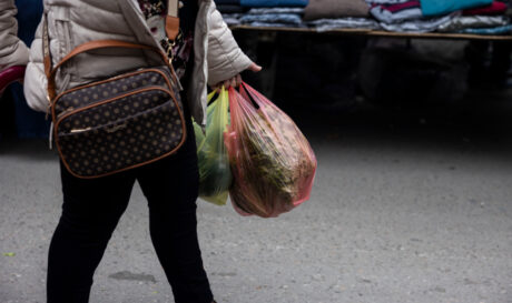 Λαϊκή αγορά τσάντα