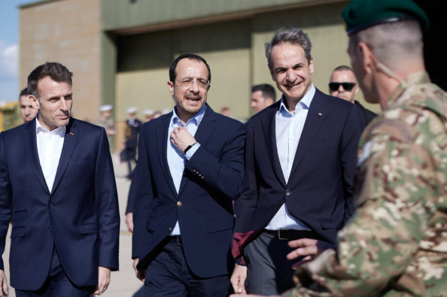 Μακρόν Μητσοτάκης Χριστοδουλίδης