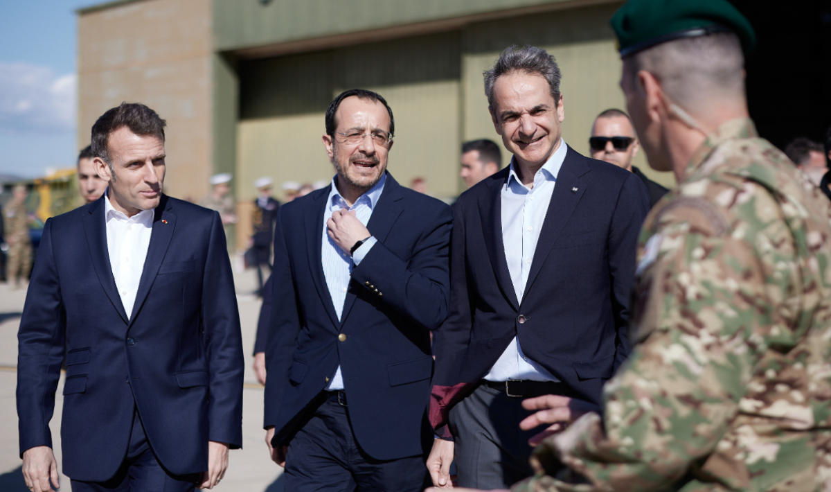 Μακρόν Μητσοτάκης Χριστοδουλίδης