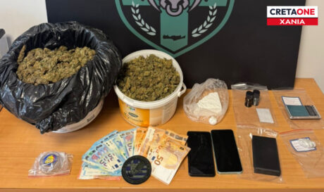 Χανιά: Στο δόκανο των Αρχών 51χρονος με 2,2 κιλά κάνναβη και κοκαΐνη