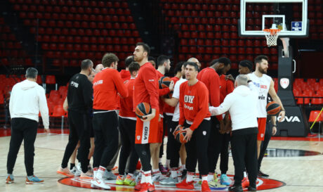 Ολυμπιακός Μπάσκετ Προπόνηση