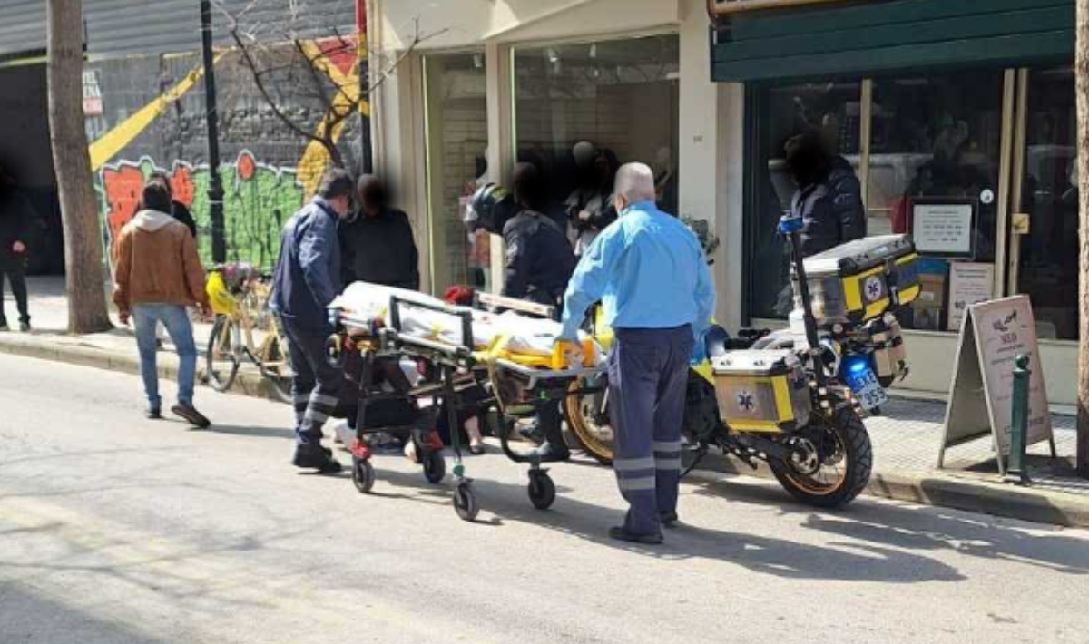 Παράσυρση γυναίκας από αυτοκίνητο στο κέντρο της Λάρισας (φωτο)