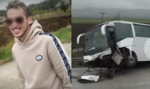 Συγκλονίζει ο οδηγός του λεωφορείου για το τροχαίο με θύμα έναν 21χρονο πατέρα (βίντεο)