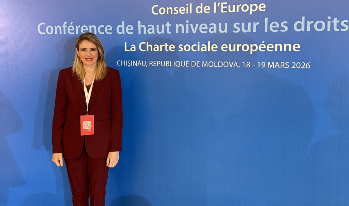 Παρέμβαση της Υφυπουργού Εργασίας και Κοινωνικής Ασφάλισης στη Διάσκεψη Υψηλού Επιπέδου του Συμβουλίου της Ευρώπης για τον Ευρωπαϊκό Κοινωνικό Χάρτη