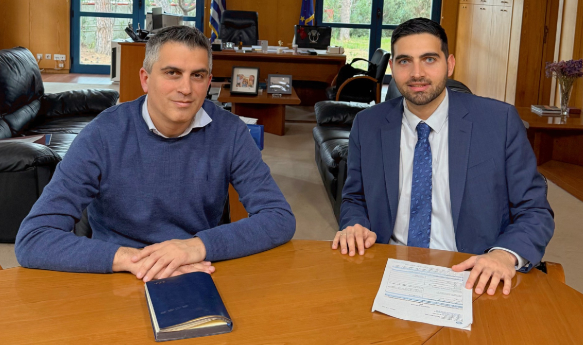 Συνάντηση Κωνσταντίνου Κεφαλογιάννη με τον Υπουργό Υποδομών και Μεταφορών Χρήστο Δήμα