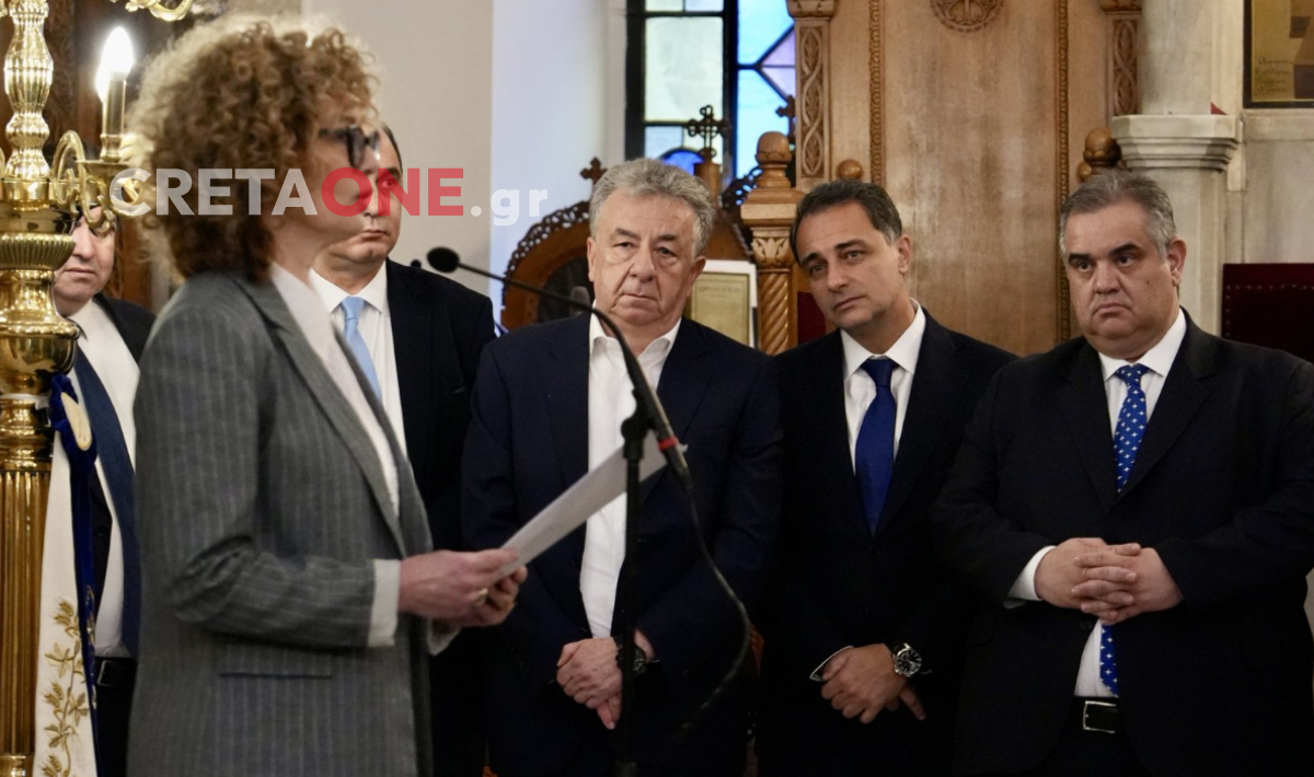 25η Μαρτίου: Παρουσιά τοπικών φορέων και Αρχών η δοξολογία στον Ιερό ναό Αγίου Τίτου (φωτο, βίντεο)