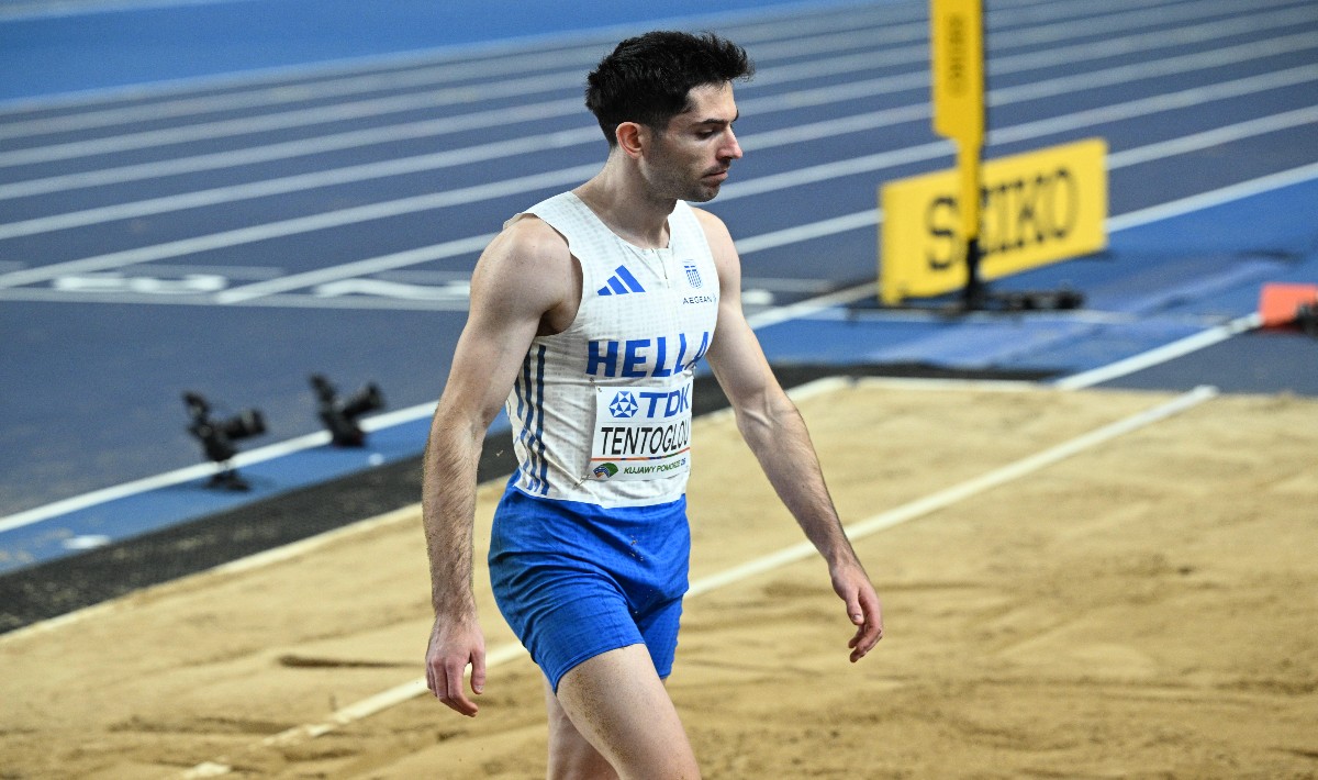 Έκτος ο Μίλτος Τεντόγλου στο Παγκόσμιο κλειστού στίβου