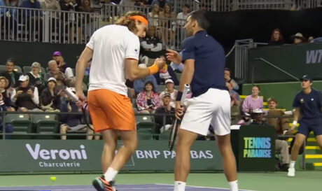 Πρόκριση Τζόκοβιτς-Τσιτσιπά στους «16» του διπλού στο Indian Wells (βίντεο)