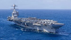 Ξανά στη Σούδα το USS Gerald R. Ford – Τι κρύβεται πίσω από την επείγουσα επιστροφή