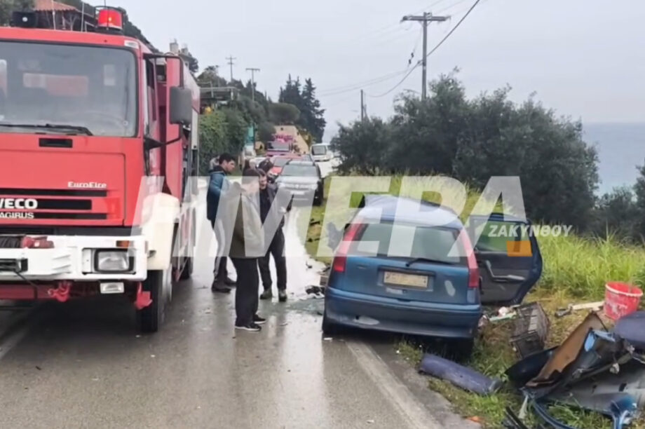 Ζάκυνθος: Νεκρός 53χρονος οδηγός μετά από σύγκρουση με σχολικό λεωφορείο (βίντεο)