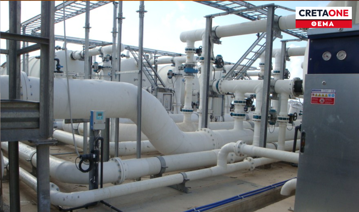 Αφαλάτωση με διαδικασίες-εξπρές από τον δήμο Ηρακλείου στη Νέα Αλικαρνασσό!