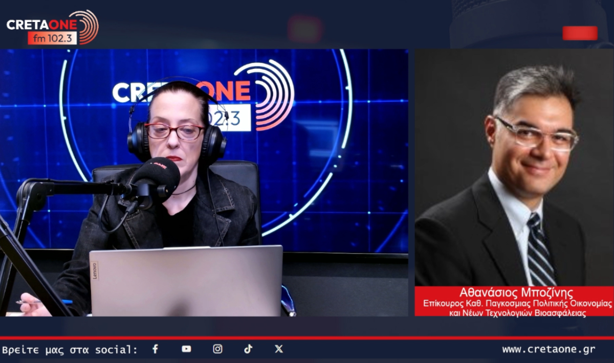 Αθανάσιος Μποζίνης για Μέση Ανατολή: «Ισραήλ και ΗΠΑ επιδιώκουν γρήγορη ολοκλήρωση των στρατιωτικών επιχειρήσεων»