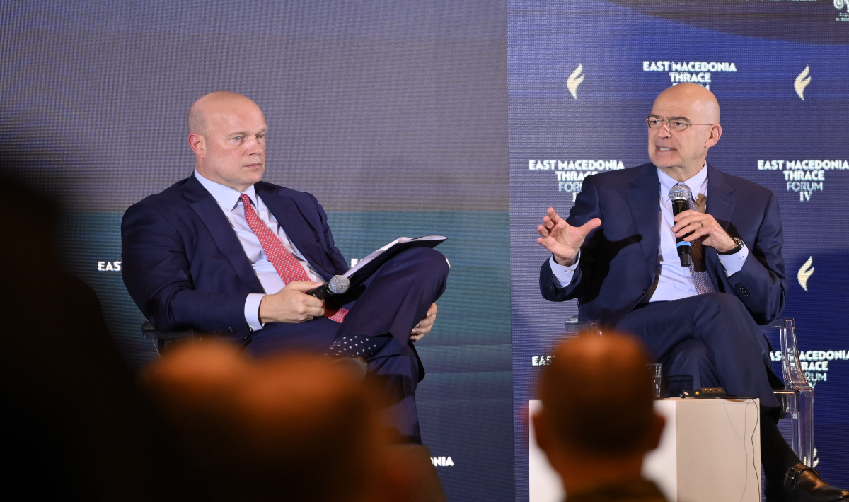 Συμμετοχή Δένδια στο 4ο “East Macedonia & Thrace Forum” και συνάντηση με τον Μόνιμο Αντιπρόσωπο των ΗΠΑ στο ΝΑΤΟ Πρέσβη Matthew G. Whitaker